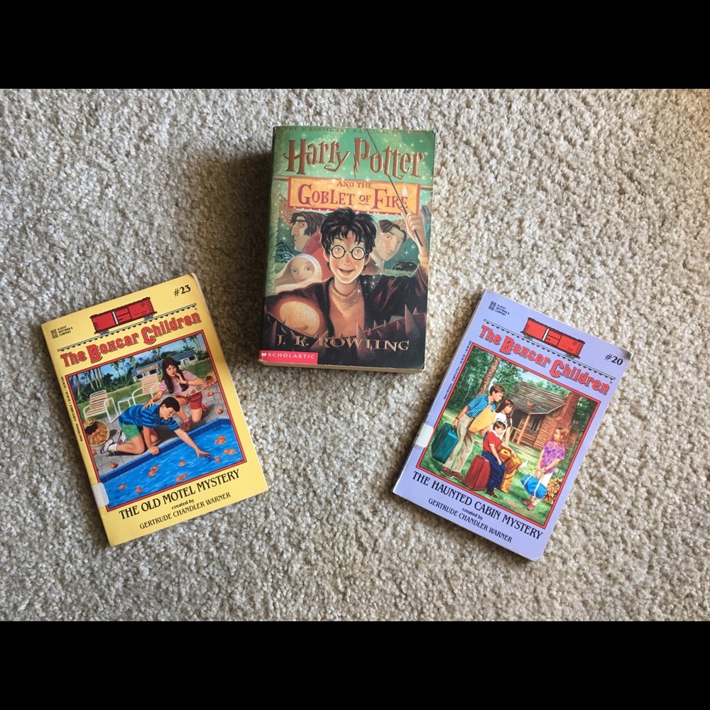 Harry Potter & The Boxcar Children Books